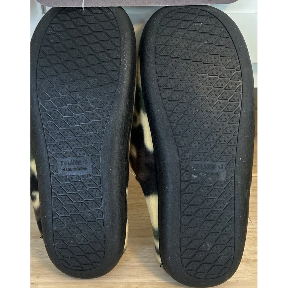 New US Army Camo Slippers Men's 13   House Shoes Slip On